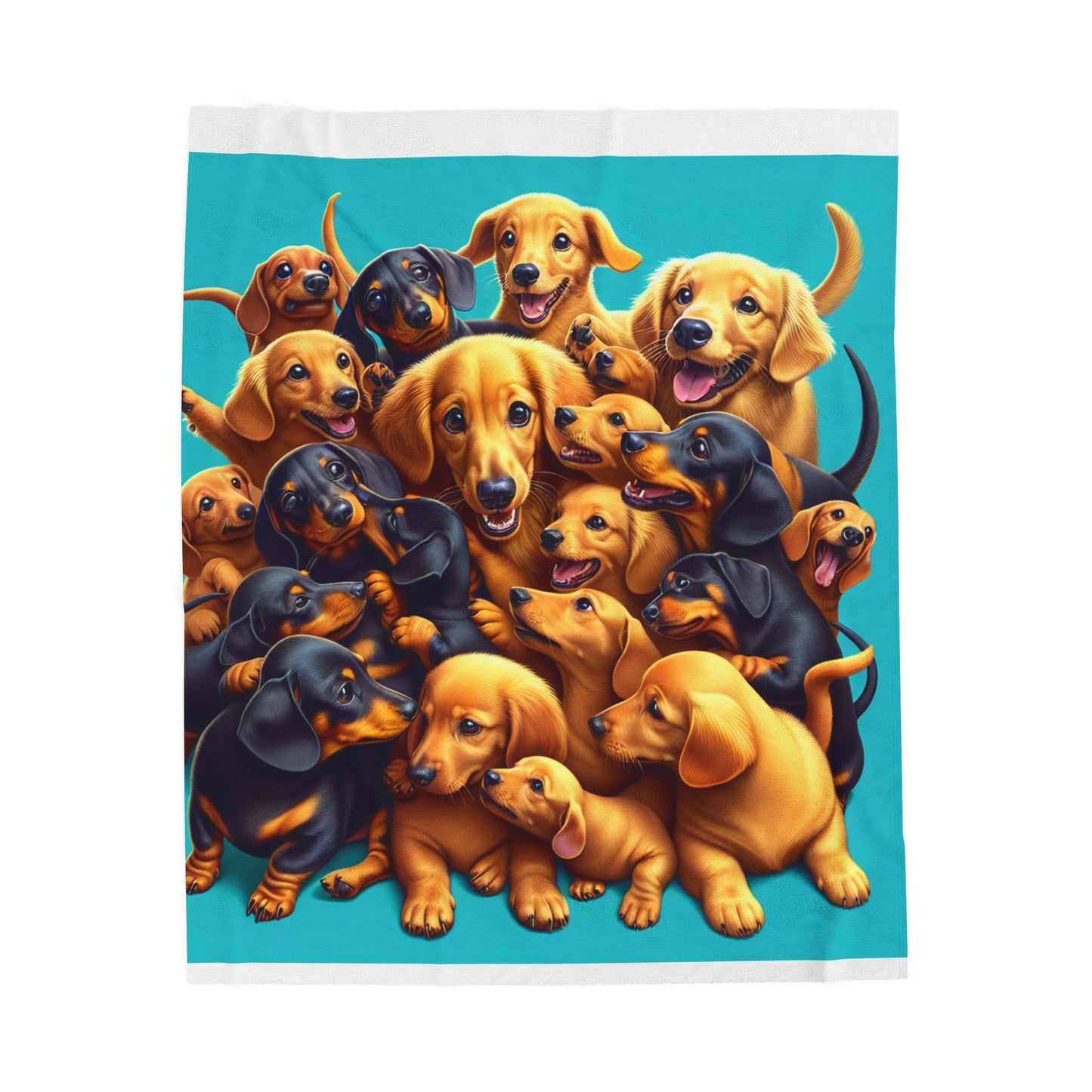 GOOD BOY Velveteen Plush Blanket